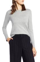 Women's Halogen Slit Sleeve Sweater - Grey