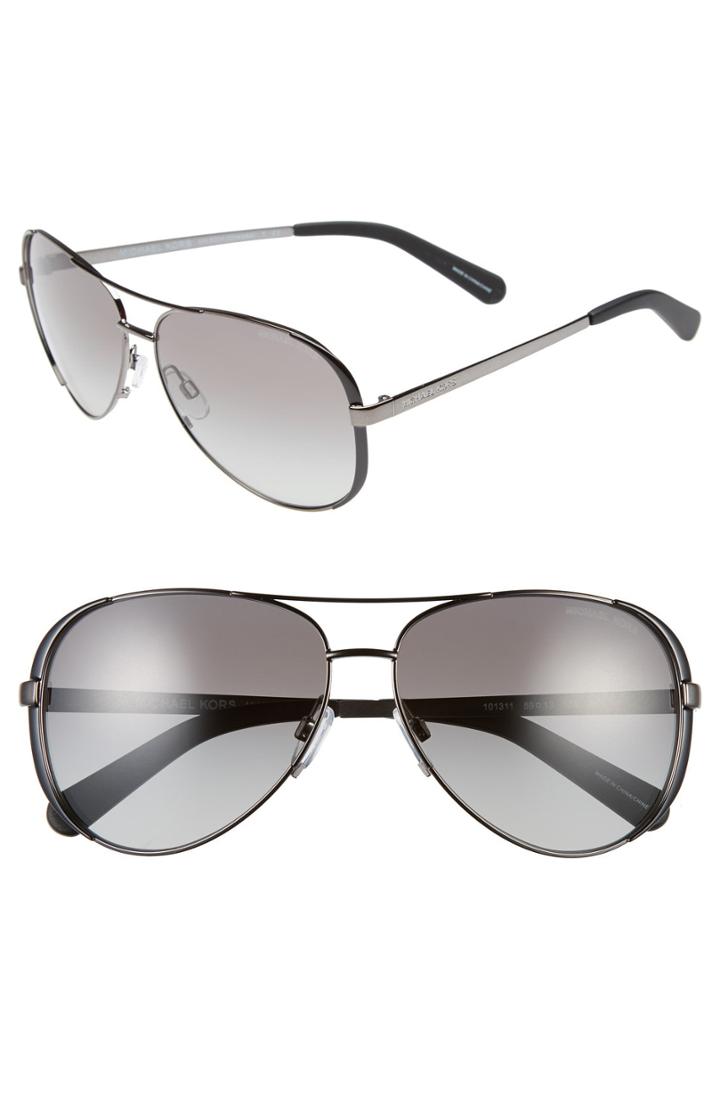 Women's Michael Kors Collection 59mm Aviator Sunglasses -