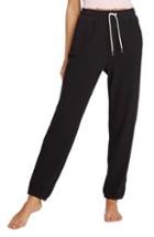 Women's Volcom Lil Fleece Sweatpants, Size - Black