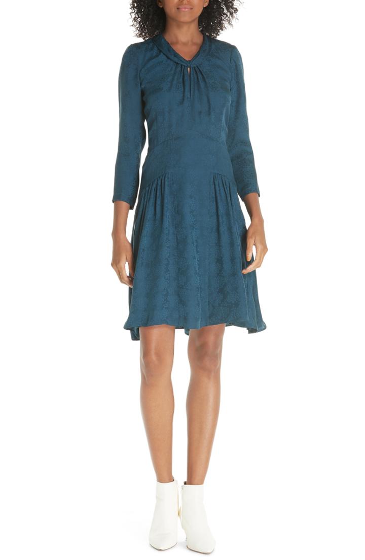 Women's Rebecca Taylor Silk Jacquard Dress