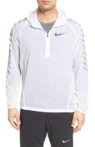 Men's Nike Hooded Running Jacket - White