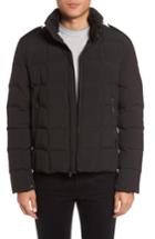 Men's Tumi Box Quilted Jacket - Black