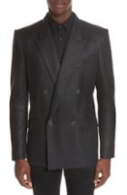 Men's Givenchy Double Breasted Wool Blazer