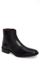 Men's Johnston & Murphy Lancaster Zip Boot M - Black