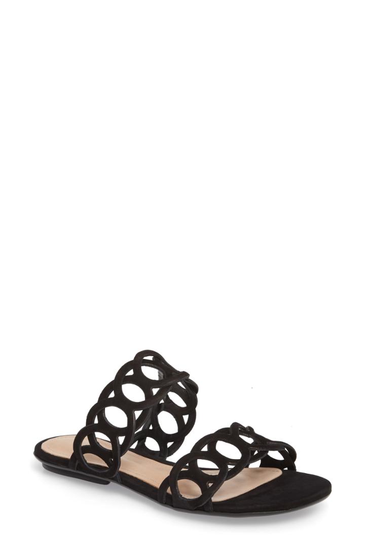 Women's Schutz Yaslin Slide Sandal .5 M - Black