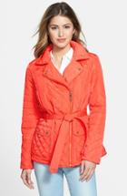 Women's Kensie Asymmetrical Quilted Jacket