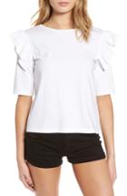 Women's Bp. Short Sleeve Ruffle Tee