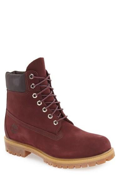 Men's Timberland 'autumn Mashup' Waterproof Boot M - Red
