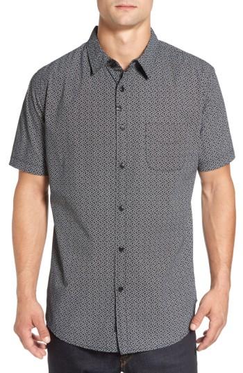 Men's Imperial Motion 'branch' Slim Fit Print Short Sleeve Woven Shirt