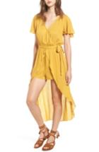 Women's Love, Fire Ruffle Maxi Romper