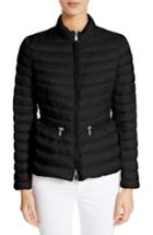 Women's Moncler Agate Quilted Puffer Jacket - Black