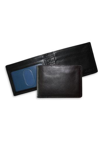 Men's Boconi 'slimster' Wallet - Black