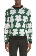 Men's Calvin Klein 205w39nyc Andy Warhol Flower Sweater - Green