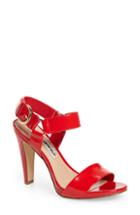Women's Karl Lagerfeld Paris Cieone Sandal .5 M - Red