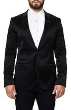 Men's Maceoo Houndstooth Jacquard Blazer (m) - Black