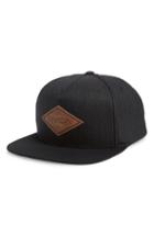 Men's Rvca Woods Logo Trucker Hat - Black