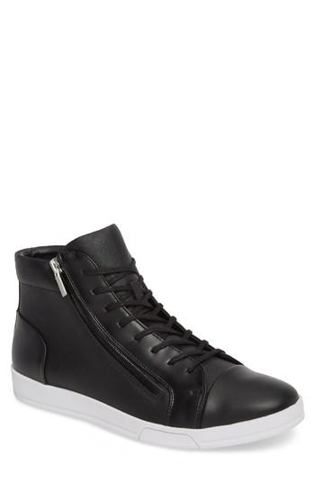 Men's Calvin Klein Berke High Top Sneaker M - Black