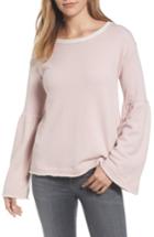 Women's Caslon Bell Sleeve Sweatshirt - Pink