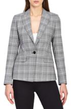 Women's Reiss Joss Check Plaid Suit Jacket