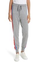 Women's Etre Cecile Stripe Knit Track Pants - Grey
