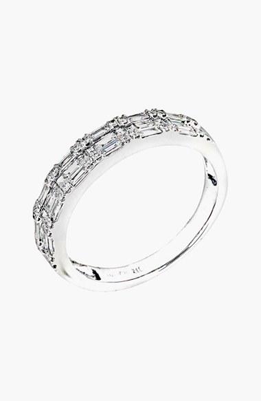 Women's Bony Levy Stackable Diamond Baguette Band Ring (nordstrom Exclusive)