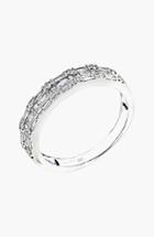 Women's Bony Levy Stackable Diamond Baguette Band Ring (nordstrom Exclusive)