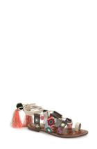 Women's Sam Edelman 'gretchen' Embellished Lace-up Sandal