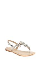 Women's Lauren Lorraine Bermuda Embellished Sandal M - Metallic