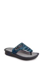Women's Alegria 'vanessa' Thong Sandal -5.5us / 35eu - Blue