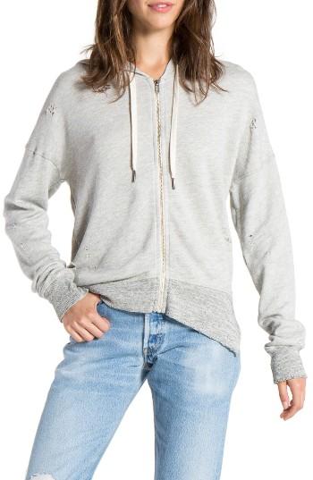 Women's N: Philanthropy Distressed Hooded Sweatshirt