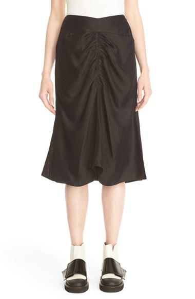 Women's Marni Ruched Drop Yoke Skirt