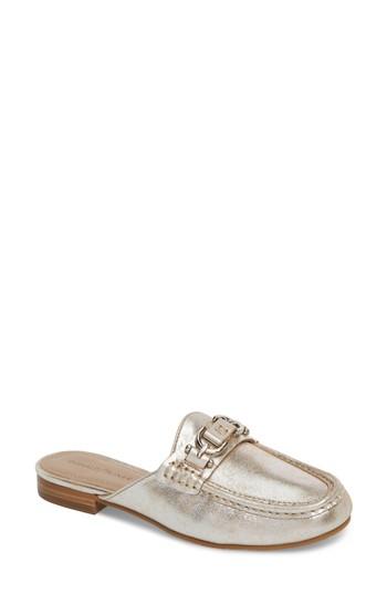 Women's Donald Pliner Sylvi Loafer Mule M - Metallic