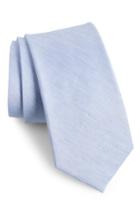 Men's The Tie Bar Linen Row Linen & Silk Tie, Size X-long X-long - Blue