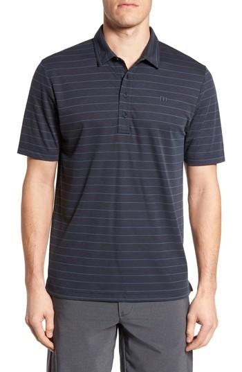 Men's Travis Mathew Marini Polo Shirt - Blue