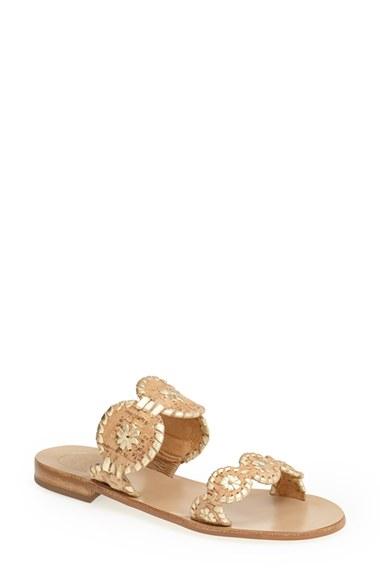 Women's Jack Rogers 'lauren' Sandal .5 M - Beige