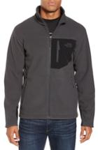 Men's The North Face 'chimborazo' Zip Front Fleece Jacket, Size - Grey