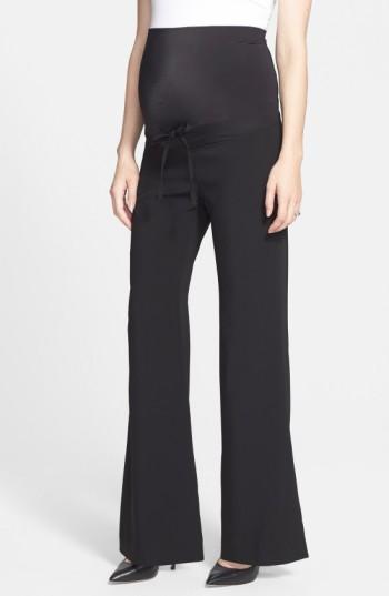 Women's Eva Alexander London 'lauren' Maternity Pants - Black