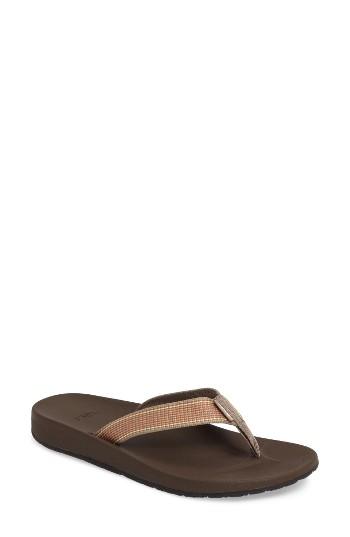 Women's Teva Azure Flip Flop M - Beige