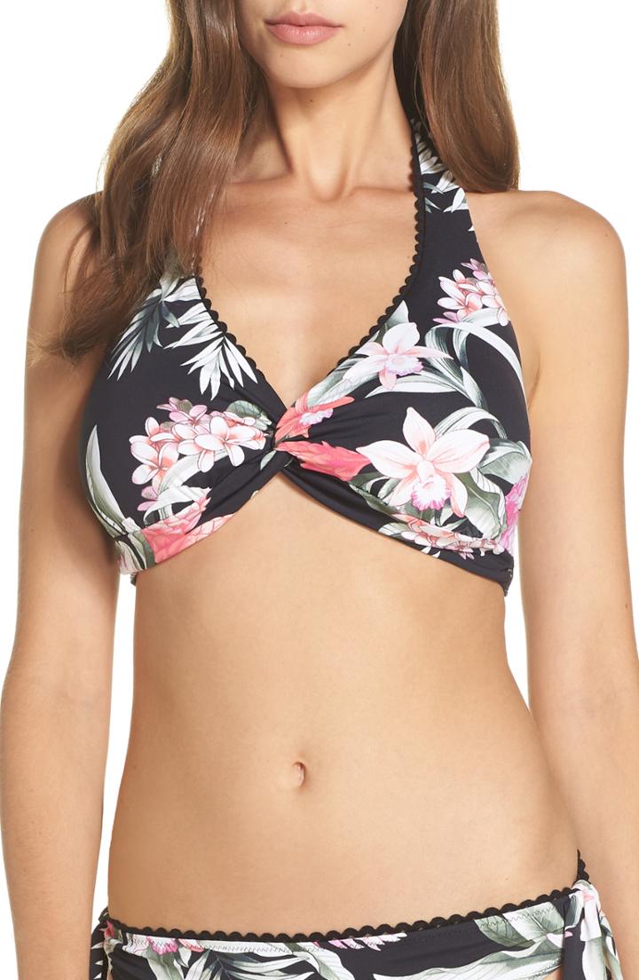Women's Tommy Bahama Ginger Underwire Halter Bikini Top