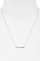 Women's Bony Levy Curved Bar Pendant Necklace (nordstrom Exclusive)
