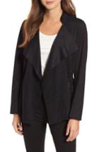 Women's Karen Kane Drape Front Jacket - Black