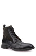 Men's Geox Jaylon 12 Cap-toe Boot Us / 41eu - Black