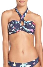 Women's Seafolly 'flower Festival' Convertible Bandeau Bikini Top