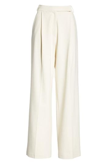 Women's Partow Wide Leg Crepe Pants