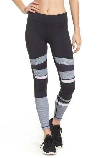 Women's Lilybod Holly Honeycomb Leggings - Black