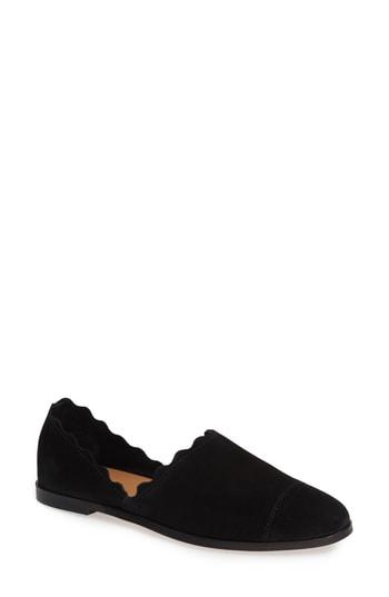 Women's Klub Nico Georgette D'orsay Flat M - Black