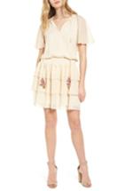 Women's Rebecca Minkoff Pebble Blouson Minidress, Size - Ivory