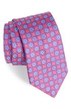 Men's Ted Baker London Medallion Silk Tie, Size - Orange