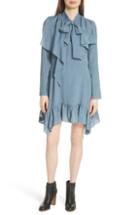 Women's Dress The Population Crochet Minidress, Size - Blue