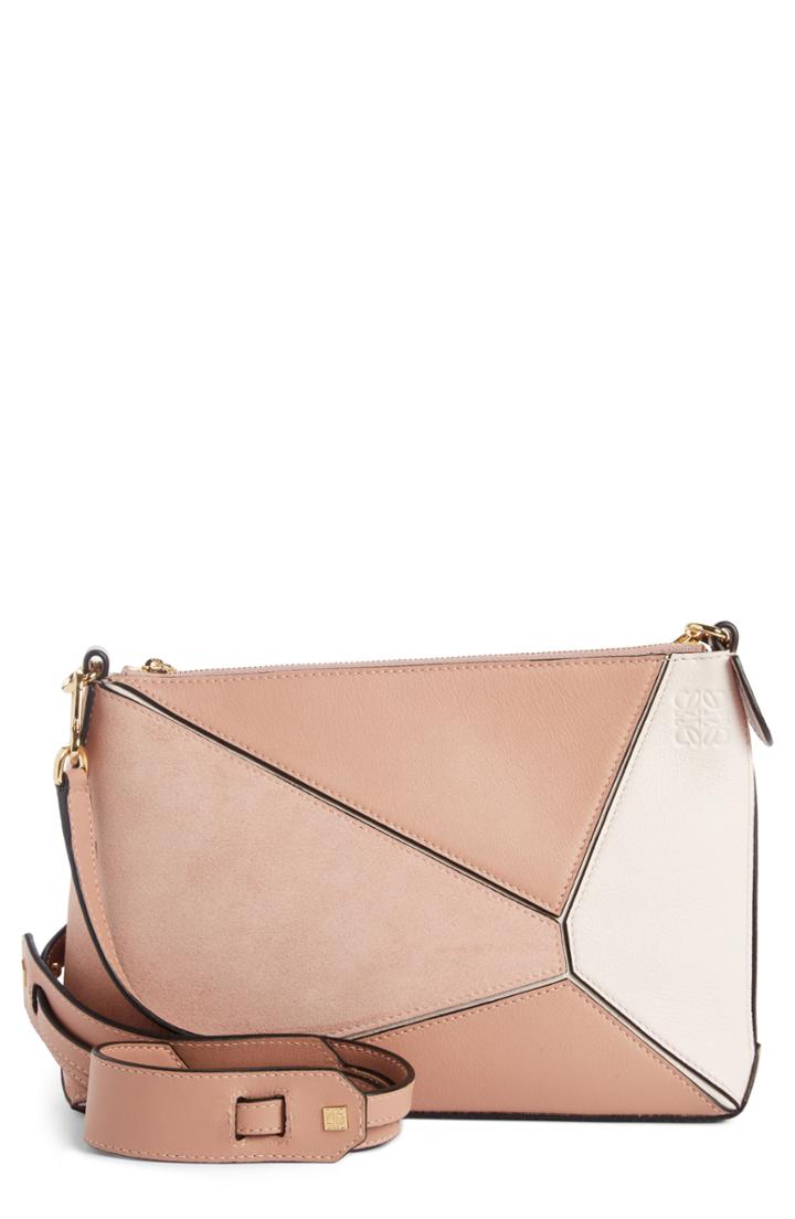 Loewe Mini Puzzle Leather Crossbody Bag -
